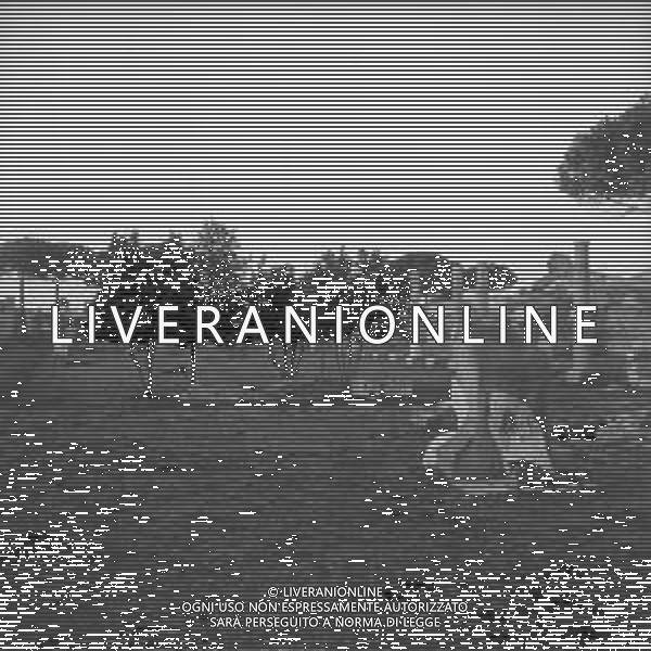 RETROSPETTIVA 1950 - VEDUTE DELLA CITTA\' DI ROMA Nella foto il Centro turistico di Santa Severa, frazione di Santa Marinella ©Archivio Giovanni Liverani / AGENZIA ALDO LIVERANI SAS
