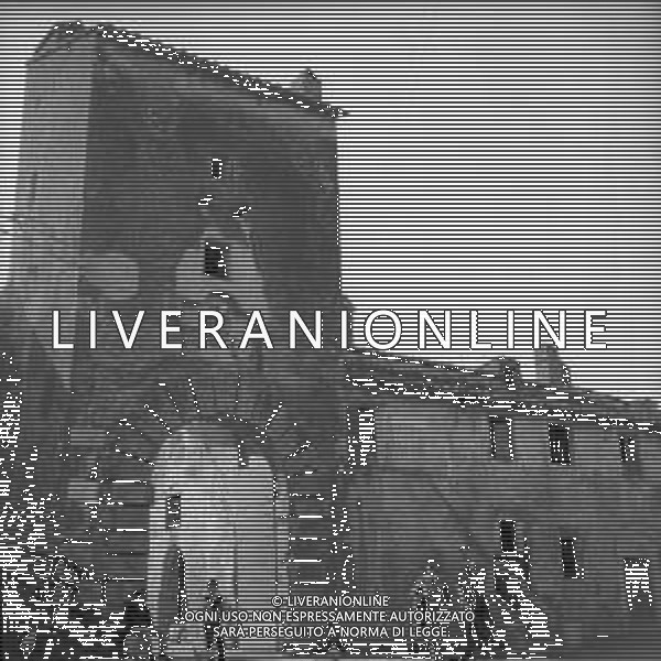 RETROSPETTIVA 1950 - VEDUTE DELLA CITTA\' DI ROMA Nella foto il Castello di Santa Severa, frazione di Santa Marinella ©Archivio Giovanni Liverani / AGENZIA ALDO LIVERANI SAS
