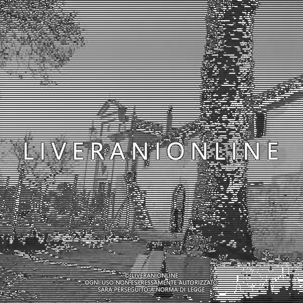RETROSPETTIVA 1950 - VEDUTE DELLA CITTA\' DI ROMA Nella foto Santa Severa, frazione di Santa Marinella ©Archivio Giovanni Liverani / AGENZIA ALDO LIVERANI SAS