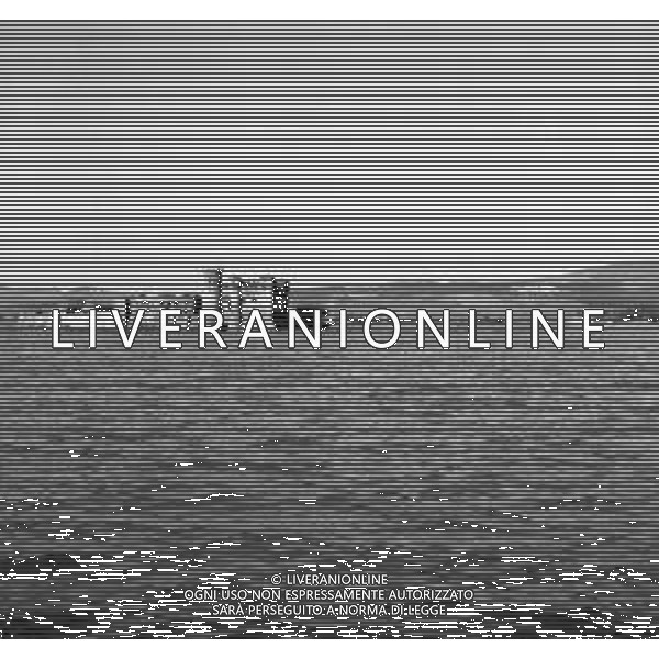 RETROSPETTIVA 1950 - VEDUTE DELLA CITTA\' DI ROMA Nella foto il Castello di Santa Severa, frazione di Santa Marinella ©Archivio Giovanni Liverani / AGENZIA ALDO LIVERANI SAS