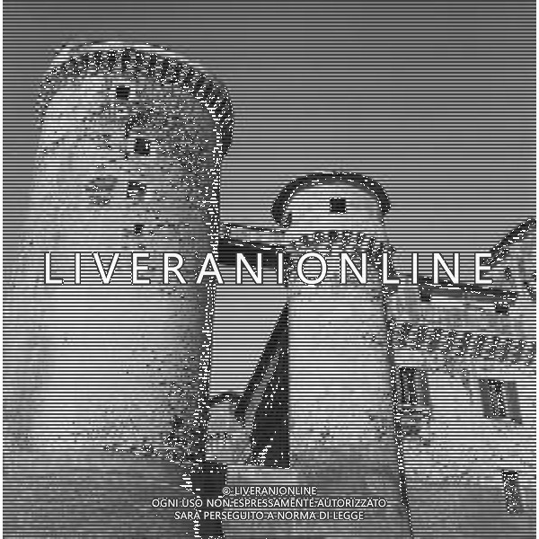 RETROSPETTIVA 1950 - VEDUTE DELLA CITTA\' DI ROMA Nella foto il Castello di Santa Severa, frazione di Santa Marinella ©Archivio Giovanni Liverani / AGENZIA ALDO LIVERANI SAS