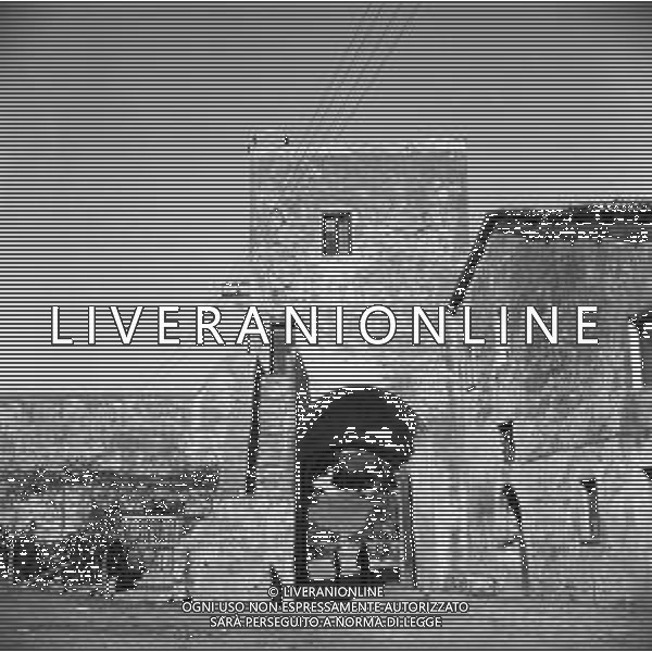 RETROSPETTIVA 1950 - VEDUTE DELLA CITTA\' DI ROMA Nella foto il Castello di Santa Severa, frazione di Santa Marinella ©Archivio Giovanni Liverani / AGENZIA ALDO LIVERANI SAS