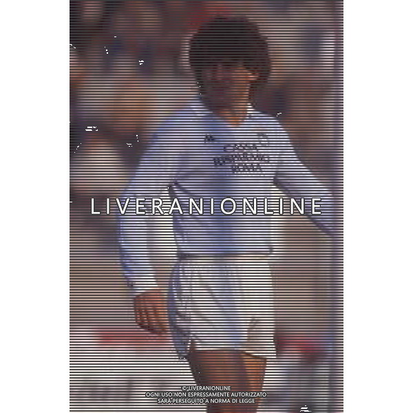 RETROSPETTIVA GUSTAVO DEZOTTI CALCIATORE NELLA FOTO GUSTAVO DEZOTTI CON LA MAGLIA DELLA LAZIO AG ALDO LIVERANI SAS
