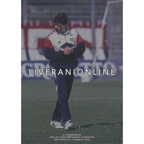 RETROSPETTIVA JOSE\' HERRERA ASSISTENTE TECNICO NELLA FOTO JOSE\' HERRERA ASSISTENTE TECNICO CAGLIARI CALCIO AG ALDO LIVERANI SAS