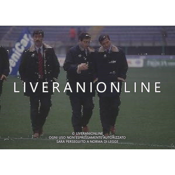 RETROSPETTIVA JOSE\' HERRERA ASSISTENTE TECNICO NELLA FOTO JOSE\' HERRERA ASSISTENTE TECNICO CAGLIARI CALCIO CON OSCAR WASHINGTON TABAREZ AG ALDO LIVERANI SAS