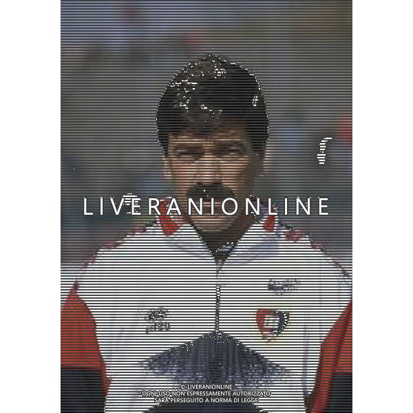 RETROSPETTIVA JOSE\' HERRERA ASSISTENTE TECNICO NELLA FOTO JOSE\' HERRERA ASSISTENTE TECNICO CAGLIARI CALCIO AG ALDO LIVERANI SAS