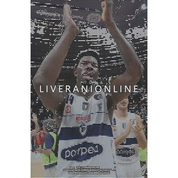 Campionato di Basket Serie A 2019/2020 Bologna, Italia 01/01/2020 Campionato di Basket Serie A 2019/2020 Nella foto: Henry Sims (Fortitudo Pompea Bologna) ©Michele Nucci - Alessio Marini / AGENZIA ALDO LIVERANI SAS
