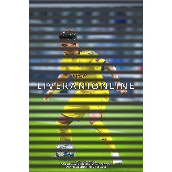Jadon Sancho of Borussia Dortmund during Champions League season 2019/20 - Photo credit Fabrizio Carabelli /LMEDIA / AGENZIA ALDO LIVERANI SAS