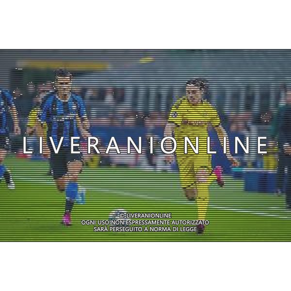 Nico Schulz of Borussia Dortmund during Champions League season 2019/20 - Photo credit Fabrizio Carabelli /LMEDIA / AGENZIA ALDO LIVERANI SAS