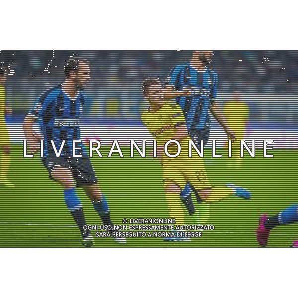 Thorgan Hazard of Borussia Dortmund during Champions League season 2019/20 - Photo credit Fabrizio Carabelli /LMEDIA / AGENZIA ALDO LIVERANI SAS