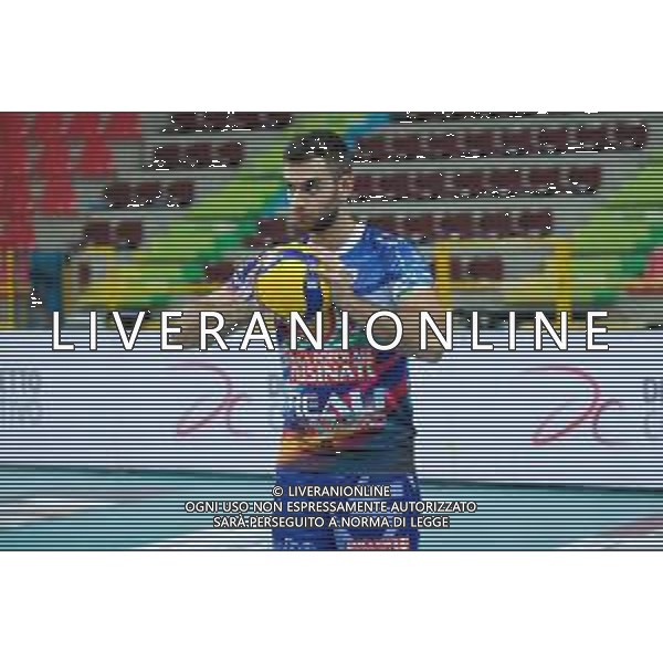 Volleyball Italian Serie A Men Superleague Championship 2019/2020 AGSM Forum‚Äã, Verona, Italy, 01 Jan 2020 Italian Volleyball Superlega Serie A season 2019/20 Photo showing: Pierpaolo Mauti (14) Globo - Banca Popolare del Frusinate - Sora©Roberto Tommasini - Alessio Marini / AGENZIA ALDO LIVERANI SAS