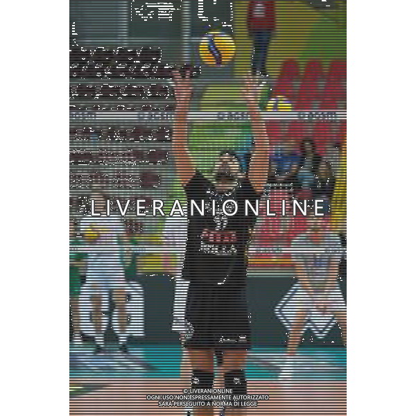 Volleyball Italian Serie A Men Superleague Championship 2019/2020 AGSM Forum‚Äã, Verona, Italy, 01 Jan 2020 Italian Volleyball Superlega Serie A season 2019/20 Photo showing: Sebastian Sole (11) Calzedonia Verona©Roberto Tommasini - Alessio Marini / AGENZIA ALDO LIVERANI SAS
