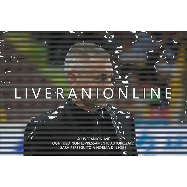 Volleyball Italian Serie A Men Superleague Championship 2019/2020 AGSM Forum‚Äã, Verona, Italy, 01 Jan 2020 Italian Volleyball Superlega Serie A season 2019/20 Photo showing: Radostin Stoytchev - Coach Calzedonia Verona©Roberto Tommasini - Alessio Marini / AGENZIA ALDO LIVERANI SAS