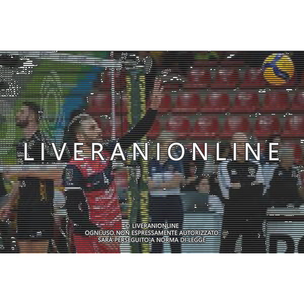 Volleyball Italian Serie A Men Superleague Championship 2019/2020 AGSM Forum‚Äã, Verona, Italy, 01 Jan 2020 Italian Volleyball Superlega Serie A season 2019/20 Photo showing: Maximiliano Cavanna (4) Gas Sales Piacenza©Roberto Tommasini - Alessio Marini / AGENZIA ALDO LIVERANI SAS