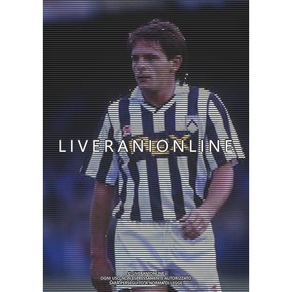 RETROSPETTIVA ANTONIO DE VITIS CALCIATORE NELLA FOTO ANTONIO DE VITIS CON LA MAGLIA DELL\'UDINESE CALCIO AG ALDO LIVERANI SAS