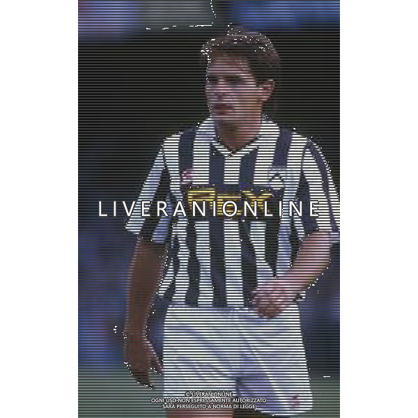RETROSPETTIVA ANTONIO DE VITIS CALCIATORE NELLA FOTO ANTONIO DE VITIS CON LA MAGLIA DELL\'UDINESE CALCIO AG ALDO LIVERANI SAS