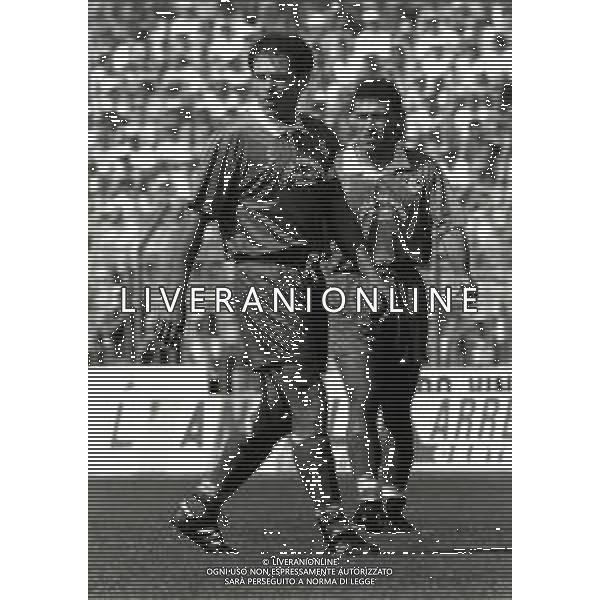 RETROSPETTIVA ANTONIO DE VITIS CALCIATORE NELLA FOTO ANTONIO DE VITIS CON LA MAGLIA DEL PIACENZA CALCIO AG ALDO LIVERANI SAS