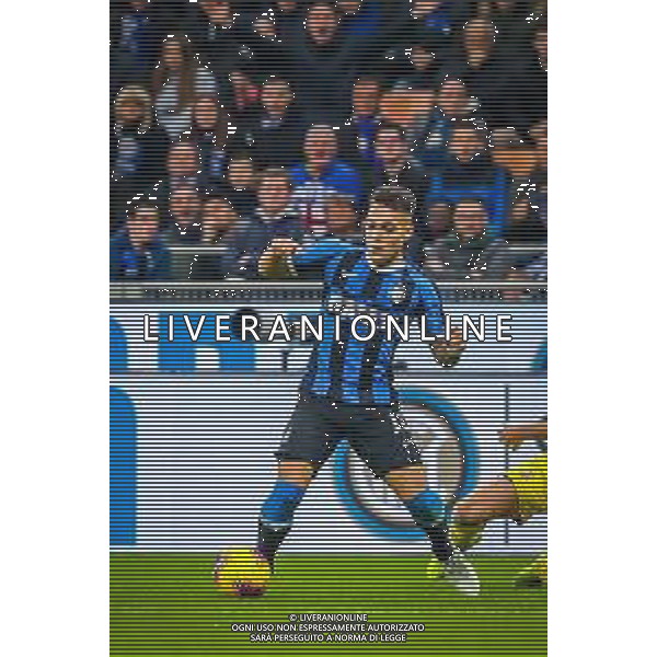 Lautaro Mart√≠nez of FC Internazionale during italian soccer Serie A season 2019/20 of FC Internazionale - Photo credit Fabrizio Carabelli /LMEDIA / AGENZIA ALDO LIVERANI SAS