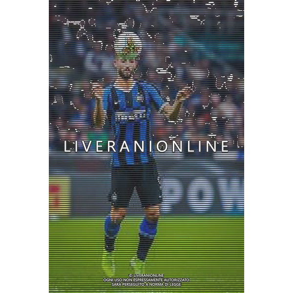 Roberto Gagliardini of FC Internazionale during italian soccer Serie A season 2019/20 of FC Internazionale - Photo credit Fabrizio Carabelli /LMEDIA / AGENZIA ALDO LIVERANI SAS