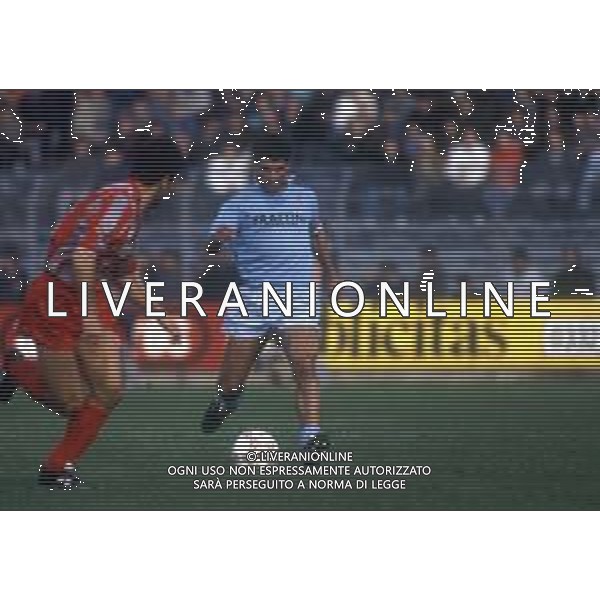 RETROSPETTIVA AGOSTINO IACOBELLI CALCIATORE NELLA FOTO AGOSTINO IACOBELLI CON LA MAGLIA DEL CATANZARO CALCIO AG ALDO LIVERANI SAS