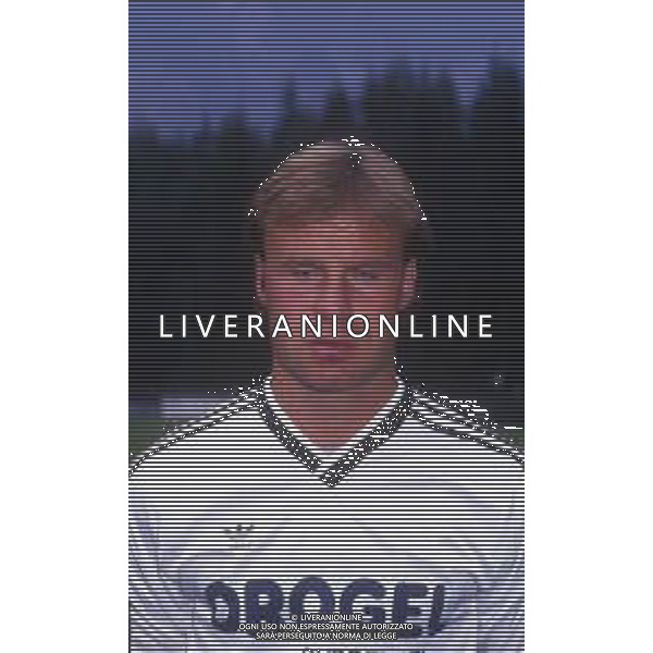 RETROSPETTIVA HANS HOLMQVIST CALCIATORE NELLA FOTO HANS HOLMQVST CON LA MAGLIA DEL CESENA CALCIO AG ALDO LIVERANI SAS