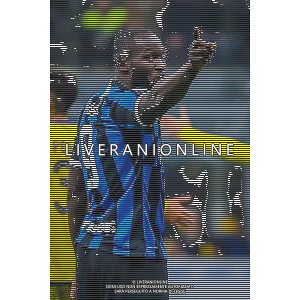 Romelu Lukaku of FC Internazionale during italian soccer Serie A season 2019/20 of FC Internazionale - Photo credit Fabrizio Carabelli /LMEDIA / AGENZIA ALDO LIVERANI SAS