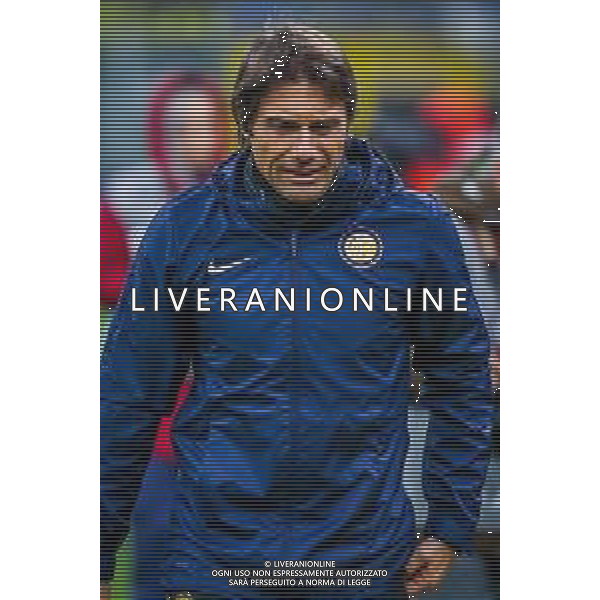Head Coach of FC Internazionale Antonio Conte during italian soccer Serie A season 2019/20 of FC Internazionale - Photo credit Fabrizio Carabelli /LMEDIA / AGENZIA ALDO LIVERANI SAS