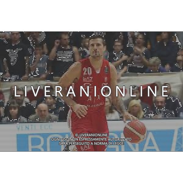 Campionato di Basket Serie A 2019/2020 Bologna, Italy, 01 Jan 2020 Italian Serie A Basketball Championship 2019/20 Photo showing: Andrea Cinciarini (AX Armani Exchange Milano)©Michele Nucci - Alessio Marini / AGENZIA ALDO LIVERANI SAS