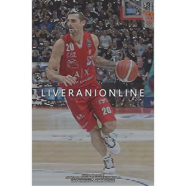 Campionato di Basket Serie A 2019/2020 Bologna, Italy, 01 Jan 2020 Italian Serie A Basketball Championship 2019/20 Photo showing: Andrea Cinciarini (AX Armani Exchange Milano)©Michele Nucci - Alessio Marini / AGENZIA ALDO LIVERANI SAS