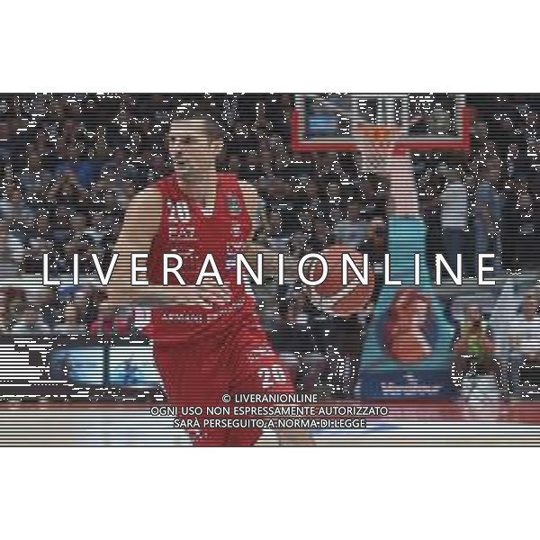 Campionato di Basket Serie A 2019/2020 Bologna, Italy, 01 Jan 2020 Italian Serie A Basketball Championship 2019/20 Photo showing: Andrea Cinciarini (AX Armani Exchange Milano)©Michele Nucci - Alessio Marini / AGENZIA ALDO LIVERANI SAS