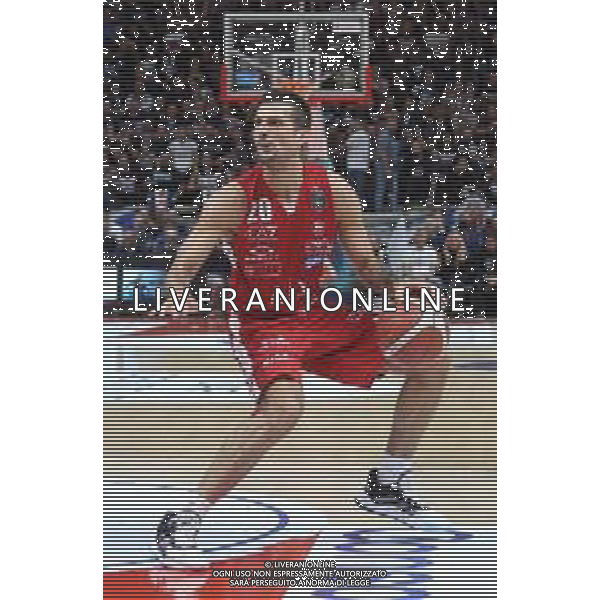 Campionato di Basket Serie A 2019/2020 Bologna, Italy, 01 Jan 2020 Italian Serie A Basketball Championship 2019/20 Photo showing: Andrea Cinciarini (AX Armani Exchange Milano)©Michele Nucci - Alessio Marini / AGENZIA ALDO LIVERANI SAS