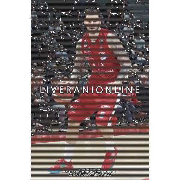 Campionato di Basket Serie A 2019/2020 Bologna, Italy, 01 Jan 2020 Italian Serie A Basketball Championship 2019/20 Photo showing: Vladimir Micov (AX Armani Exchange Milano)©Michele Nucci - Alessio Marini / AGENZIA ALDO LIVERANI SAS