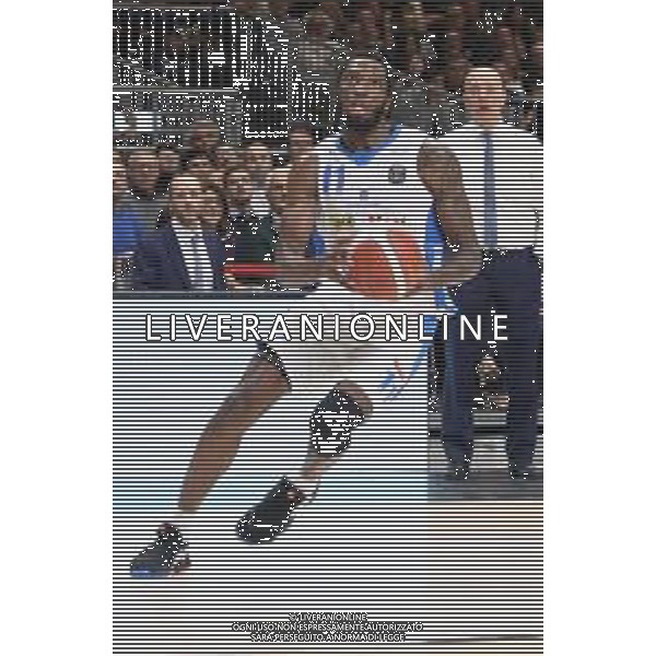 Campionato di Basket Serie A 2019/2020 Bologna, Italy, 01 Jan 2020 Italian Serie A Basketball Championship 2019/20 Photo showing: Jordan Parks (De\' Longhi Treviso)©Michele Nucci - Alessio Marini / AGENZIA ALDO LIVERANI SAS