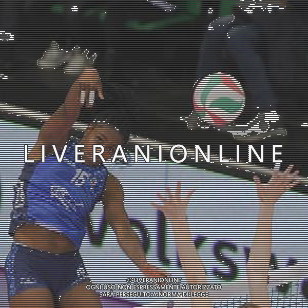 Campionato di Volley Serie A1 Femminile 2019/2020 Florence, Italy, 01 Jan 2020 Italian Volleyball Serie A1 Women season 2019/20 Photo showing: Sylvia NWAKALOR (Il Bisonte Firenze) ©Filippo Tomasi - Alessio Marini / AGENZIA ALDO LIVERANI SAS