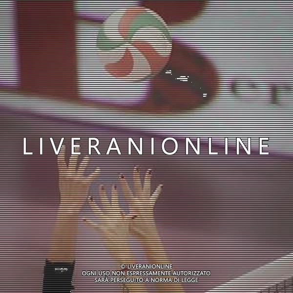 Campionato di Volley Serie A1 Femminile 2019/2020 Florence, Italy, 01 Jan 2020 Italian Volleyball Serie A1 Women season 2019/20 Photo showing: Pallone conteso alzatrice e muro avversario©Filippo Tomasi - Alessio Marini / AGENZIA ALDO LIVERANI SAS