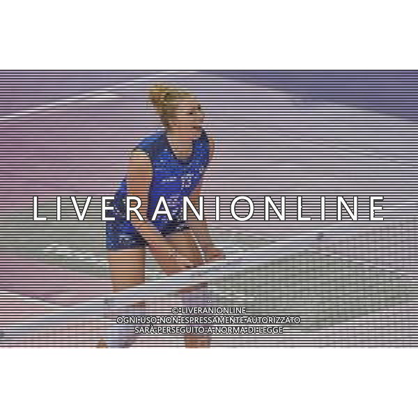 Campionato di Volley Serie A1 Femminile 2019/2020 Florence, Italy, 01 Jan 2020 Italian Volleyball Serie A1 Women season 2019/20 Photo showing: Sarah Fahr (Il Bisonte Firenze)©Lisa Guglielmi - Alessio Marini / AGENZIA ALDO LIVERANI SAS
