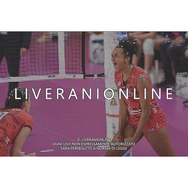 Campionato di Volley Serie A1 Femminile 2019/2020 Florence, Italy, 01 Jan 2020 Italian Volleyball Serie A1 Women season 2019/20 Photo showing: Haleigh Washington (Unet E-Work Busto Arsizio)©Lisa Guglielmi - Alessio Marini / AGENZIA ALDO LIVERANI SAS