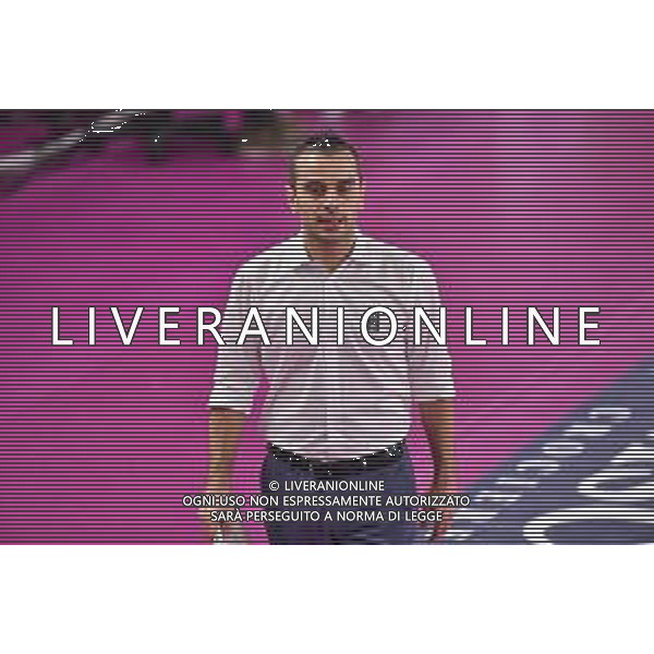 Campionato di Volley Serie A1 Femminile 2019/2020 Florence, Italy, 01 Jan 2020 Italian Volleyball Serie A1 Women season 2019/20 Photo showing: Marco Gaspari (√àpiu Pomi Casalmaggiore)©Lisa Guglielmi - Alessio Marini / AGENZIA ALDO LIVERANI SAS