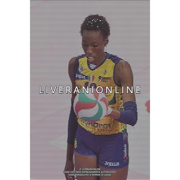 Campionato di Volley Serie A1 Femminile 2019/2020 Florence, Italy, 01 Jan 2020 Italian Volleyball Serie A1 Women season 2019/20 Photo showing: Paola Egonu (Imoco Volley Conegliano)©Lisa Guglielmi - Alessio Marini / AGENZIA ALDO LIVERANI SAS