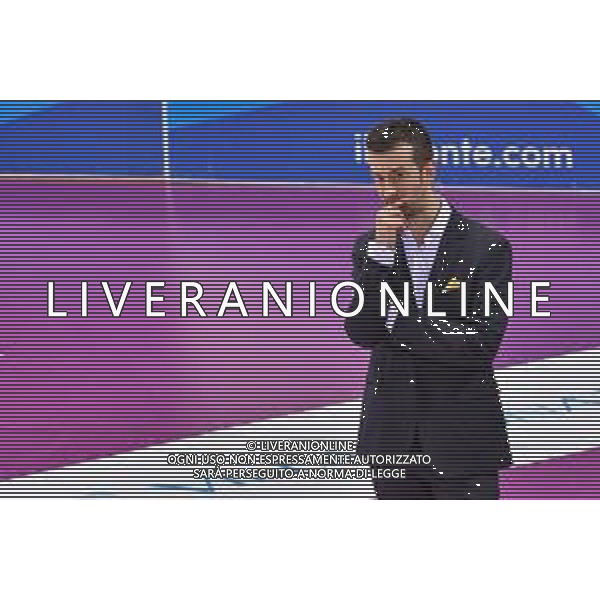 Campionato di Volley Serie A1 Femminile 2019/2020 Florence, Italy, 01 Jan 2020 Italian Volleyball Serie A1 Women season 2019/20 Photo showing: Daniele Santarelli (allenatore Imoco Volley Conegliano)©Lisa Guglielmi - Alessio Marini / AGENZIA ALDO LIVERANI SAS