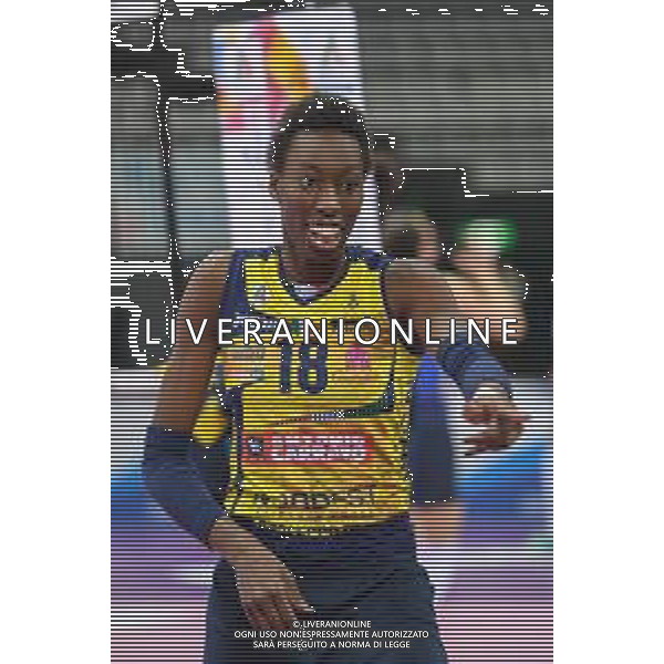 Campionato di Volley Serie A1 Femminile 2019/2020 Florence, Italy, 01 Jan 2020 Italian Volleyball Serie A1 Women season 2019/20 Photo showing: Paola Egonu (Imoco Volley Conegliano)©Lisa Guglielmi - Alessio Marini / AGENZIA ALDO LIVERANI SAS