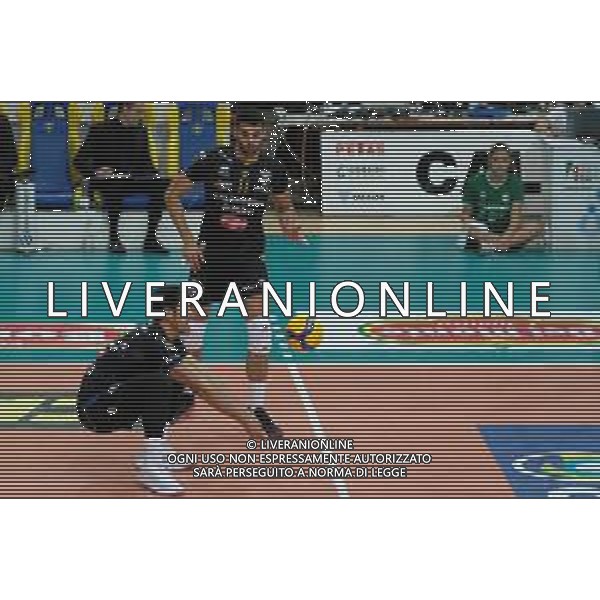 Campionato di Volley Superlega Serie A 2019/2020 AGSM Forum‚Äã, Verona, Italy, 01 Jan 2020 Italian Volleyball Superlega Serie A season 2019/20 Photo showing: Garrett Muagututia (18) Calzedonia Verona©Michele Nucci - Alessio Marini / AGENZIA ALDO LIVERANI SAS