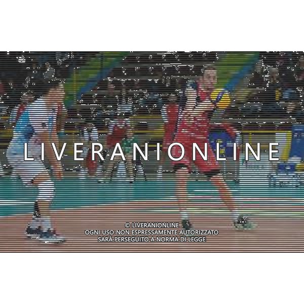 Campionato di Volley Superlega Serie A 2019/2020 AGSM Forum‚Äã, Verona, Italy, 01 Jan 2020 Italian Volleyball Superlega Serie A season 2019/20 Photo showing: Alexander Berger (12) Gas Sales Piacenza©Michele Nucci - Alessio Marini / AGENZIA ALDO LIVERANI SAS