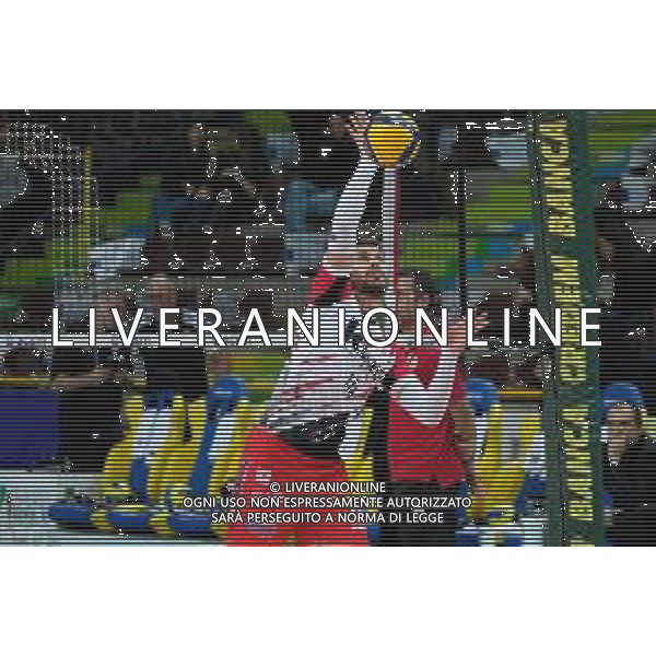 Campionato di Volley Superlega Serie A 2019/2020 AGSM Forum‚Äã, Verona, Italy, 01 Jan 2020 Italian Volleyball Superlega Serie A season 2019/20 Photo showing: Bruno Rezende (14) Cucine Lube Civitanova©Michele Nucci - Alessio Marini / AGENZIA ALDO LIVERANI SAS
