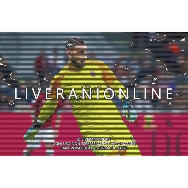 Gianluigi Donnarumma of AC Milan during italian soccer Serie A season 2019/20 of AC Milan - Photo credit Fabrizio Carabelli /LMEDIA / AGENZIA ALDO LIVERANI SAS