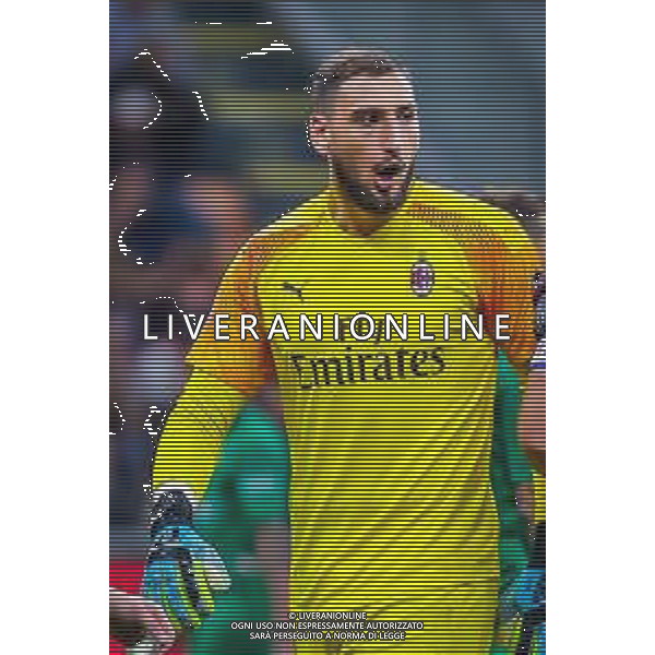 Gianluigi Donnarumma of AC Milan during italian soccer Serie A season 2019/20 of AC Milan - Photo credit Fabrizio Carabelli /LMEDIA / AGENZIA ALDO LIVERANI SAS