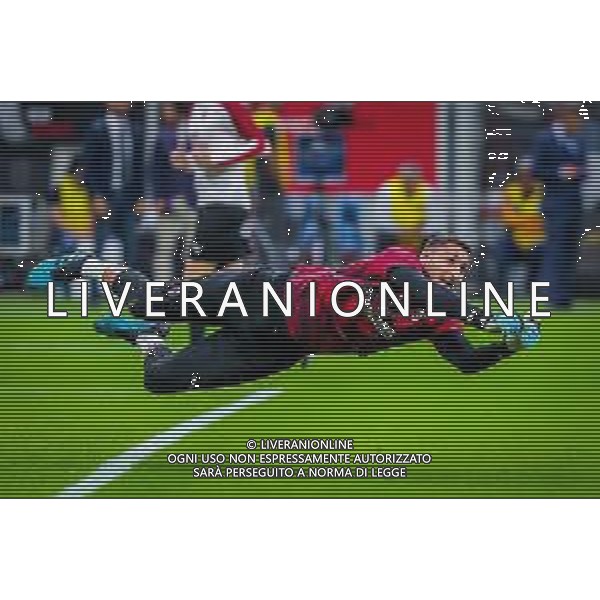 Gianluigi Donnarumma of AC Milan during italian soccer Serie A season 2019/20 of AC Milan - Photo credit Fabrizio Carabelli /LMEDIA / AGENZIA ALDO LIVERANI SAS