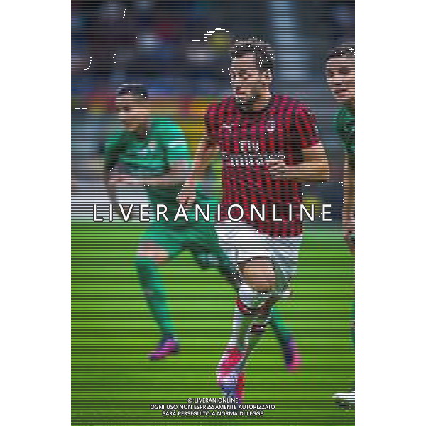 Hakan Calhanoglu of AC Milan during italian soccer Serie A season 2019/20 of AC Milan - Photo credit Fabrizio Carabelli /LMEDIA / AGENZIA ALDO LIVERANI SAS