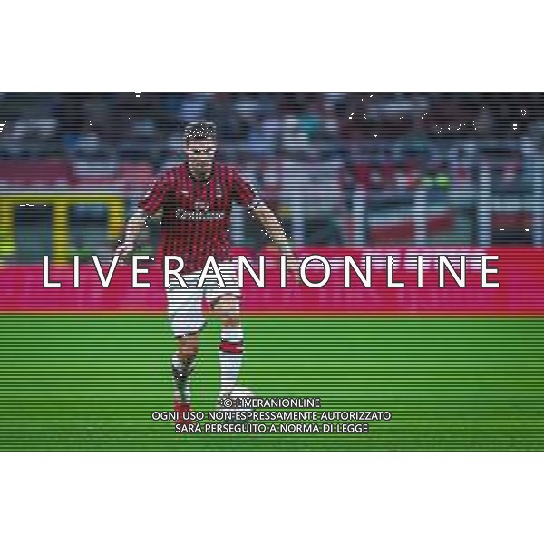 Alessio Romagnoli of AC Milan during italian soccer Serie A season 2019/20 of AC Milan - Photo credit Fabrizio Carabelli /LMEDIA / AGENZIA ALDO LIVERANI SAS