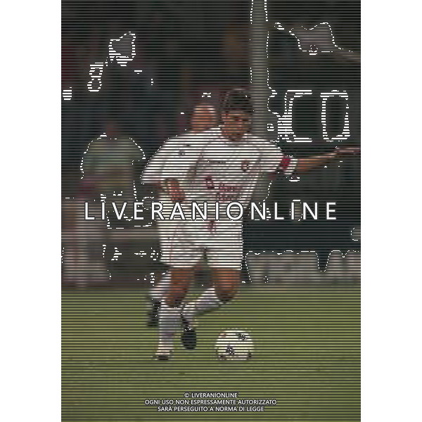 14-04-2001 GENOVA CAMPIONATO DI CALCIO SERIE B GENOA ANCONA 3-1 NELLA FOTO MASSIMILIANO FAVO AG ALDO LIVERANI SAS